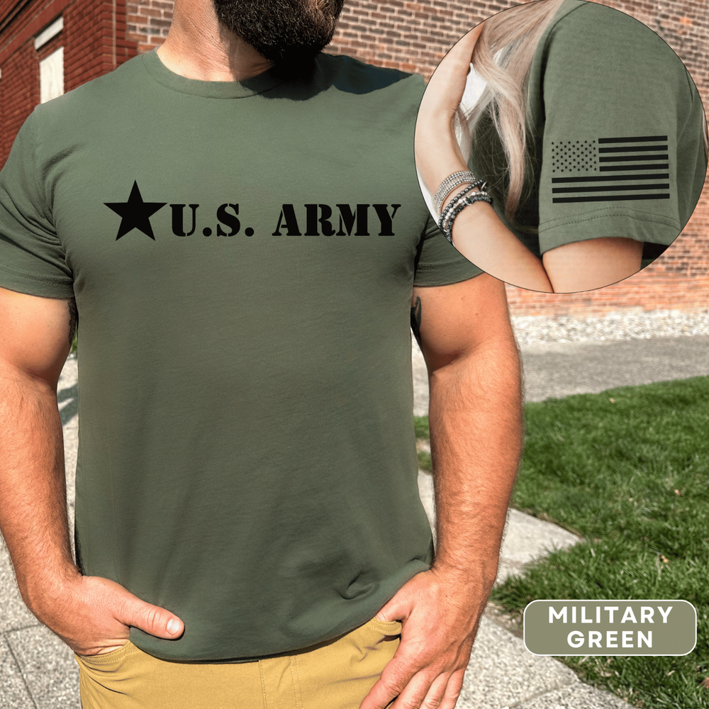U.S. Army  T-Shirt For Veterans, Army Families and Army Supporters