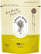 Earth Bathclin Craft Bath 400g Refreshing Lemongrass Scent