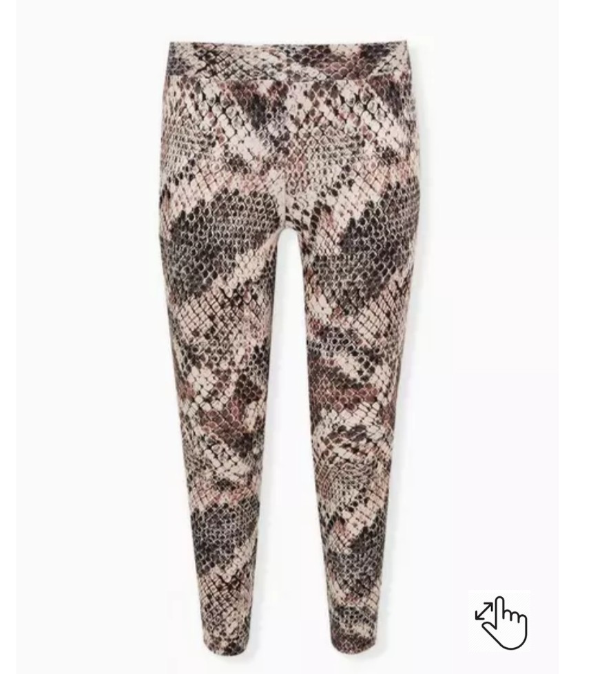 TORRID LIQUID PYTHON LEGGINGS SZ 2X - image 1