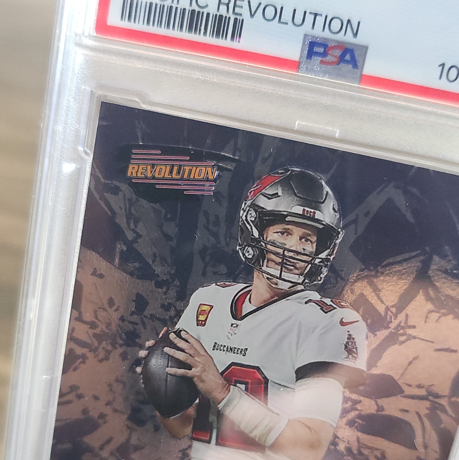 Panini 2022 Zenith 🔥 *PSA 10/Pop 6* Tom Brady 🐐 Pacific Revolution Insert #PR9 view 3