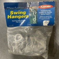 2-pieces PlayStar Steel Swing Hanger Mounts with 210 lb. Weight Rating per Pair