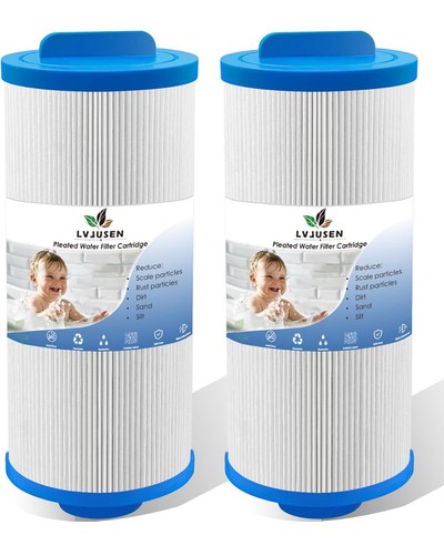 2 Stück PWW35L Whirlpool Filter Kartuschenfilter kompatibel mit Unicel 4CH-935