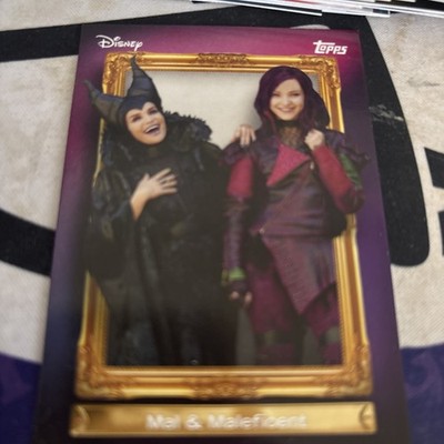 2026 Topps Disney Neon - #FF-34 - Mal & Maleficent