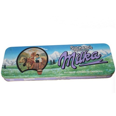 Seltene MILKA Suchard Blechdose Dose Vintage Werbung Reklame Sammler leer