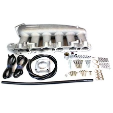 Rev9 Intake Manifold, Aluminum Casting, Raw Aluminum For Nissan Skyline RB25DET