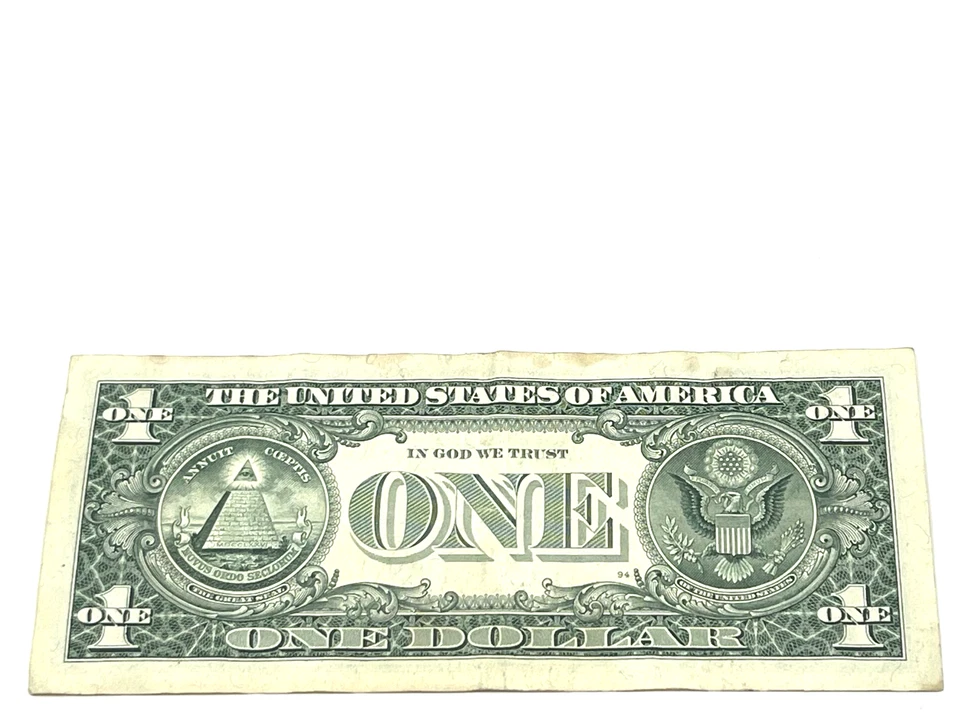 U.S. 1999, $1.00 FEDERAL RESERVE NOTE, Choice Very Fine, S/N K 82603646 G (#513) - Image 2 of 2