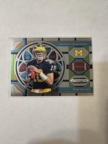 Tom Brady #100 2019 Panini Prizm Draft Picks card