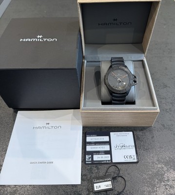 Hamilton Khaki Navy Frogman Automatik H77845330 46mm Saphir
