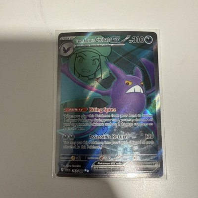 #ad 2025 Pokemon SV Destined Rivals Team Rocket#x27;s Crobat ex #217 182 $4.99