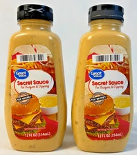 Great Value Secret Burger Sauce 2-Pack – TikTok Viral Big Mac Style Dressing