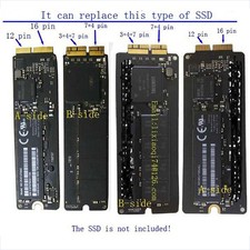 Converter Adapter Card For 2013 2014 2015 Macbook Air Pro SSD NVMe PCIe M.2 NGFF