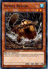 Nimble Beaver EGO1-EN018 Egyptian God Deck Yu-Gi-Oh 1st Ed NM