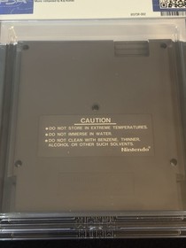 Super Mario Bros Nintendo NES Game 5 Screw Cartridge PSA 8.0 1985