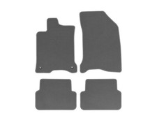 Velours Fußmatten für Renault Laguna II Liftback Bj. 2001 - 2007 NEU GRAU PREM