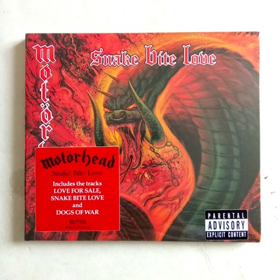 MOTÖRHEAD : SNAKE BITE LOVE - CD DIGIPACK - BMG RECORDS 1998 - NEUF SCELLÉ