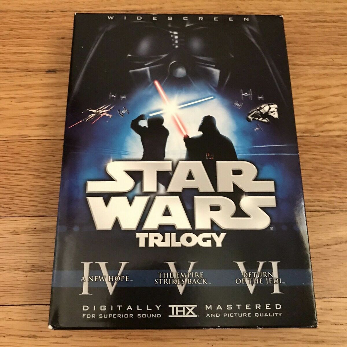 ✓Star Wars ORIGINAL VERSION TRILOGY DVDs With AUTHENTIC 24543263739 | eBay