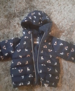 primark rainbow puffer jacket