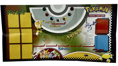 Vintage 1999 Pokemon Trading Card Game Playmat & Poster Guide