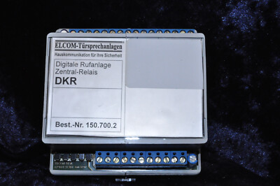 Elcom - Digitale  - Rufanlage - Zentral - Relais - DKR - Nr. 150.700.2 - Nr. 2