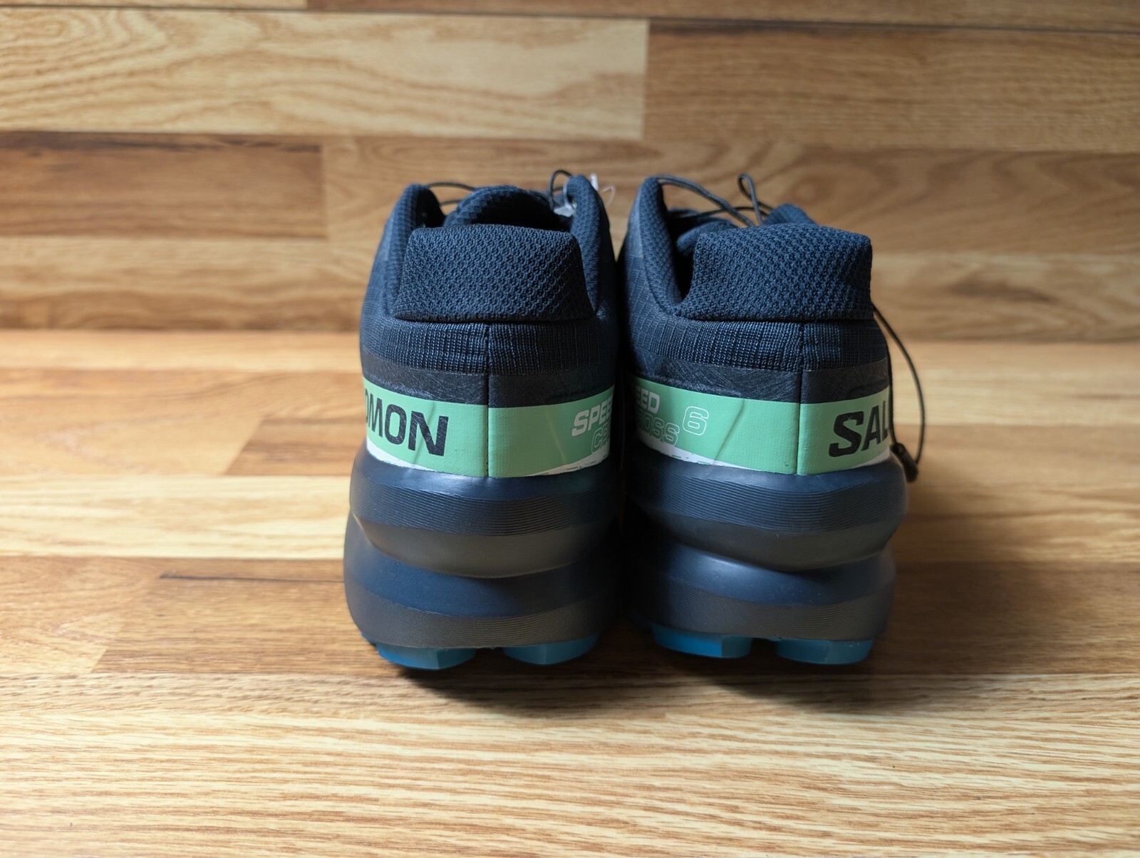 Scarpe da trekking Salomon Speedcross 6 GTX Gore Tex blu da uomo taglia 11 5