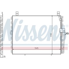 Condensateur Mercedes 220