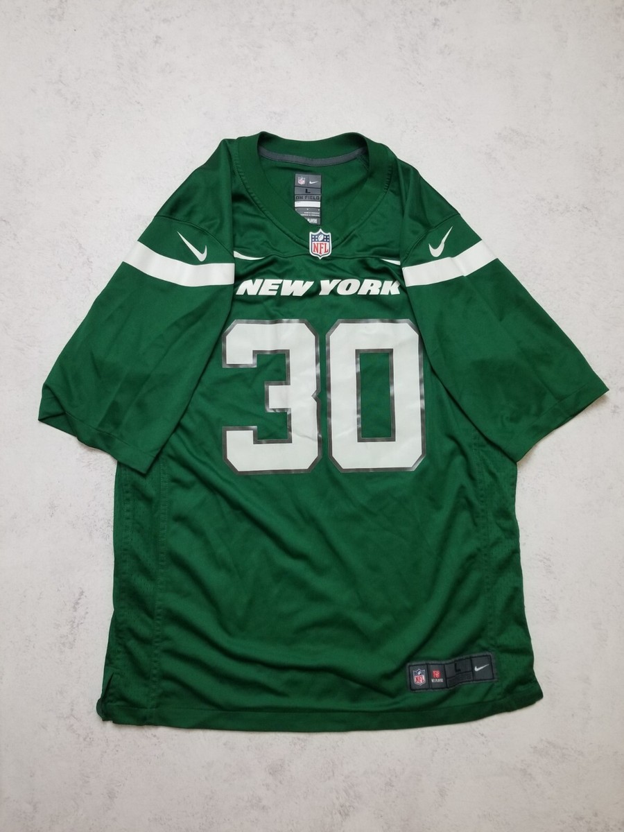 Nike New York Jets Watts #30 NFL Jersey Men's Size L | eBay