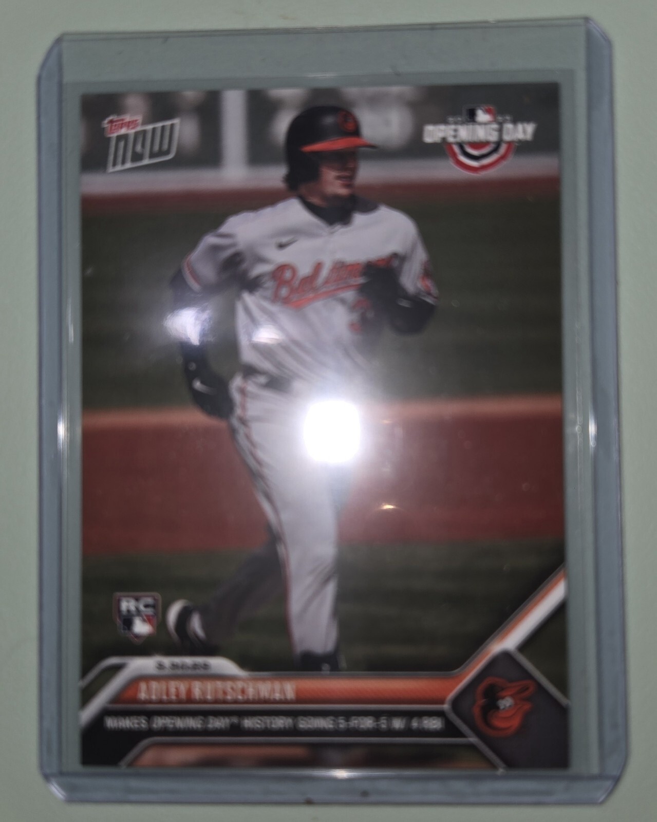 2023 Topps NOW Adley Rutschman Rookie Card # 4 Baltimore Orioles MLB