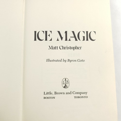 Ice Magic by Matt Christopher (1973, Hardcover, First Edition) - Picture 2 of 6