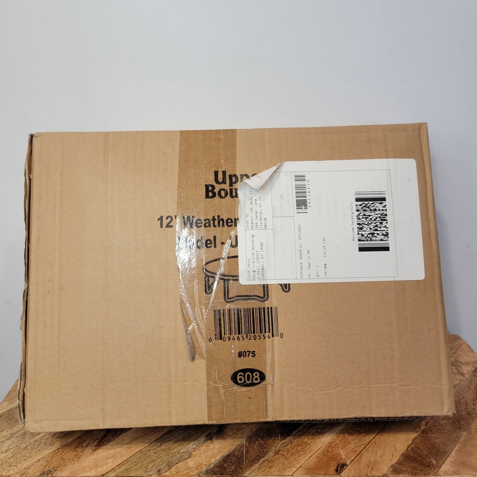 Upper Bounce 12ft Round Trampoline Weather Cover Black 12'