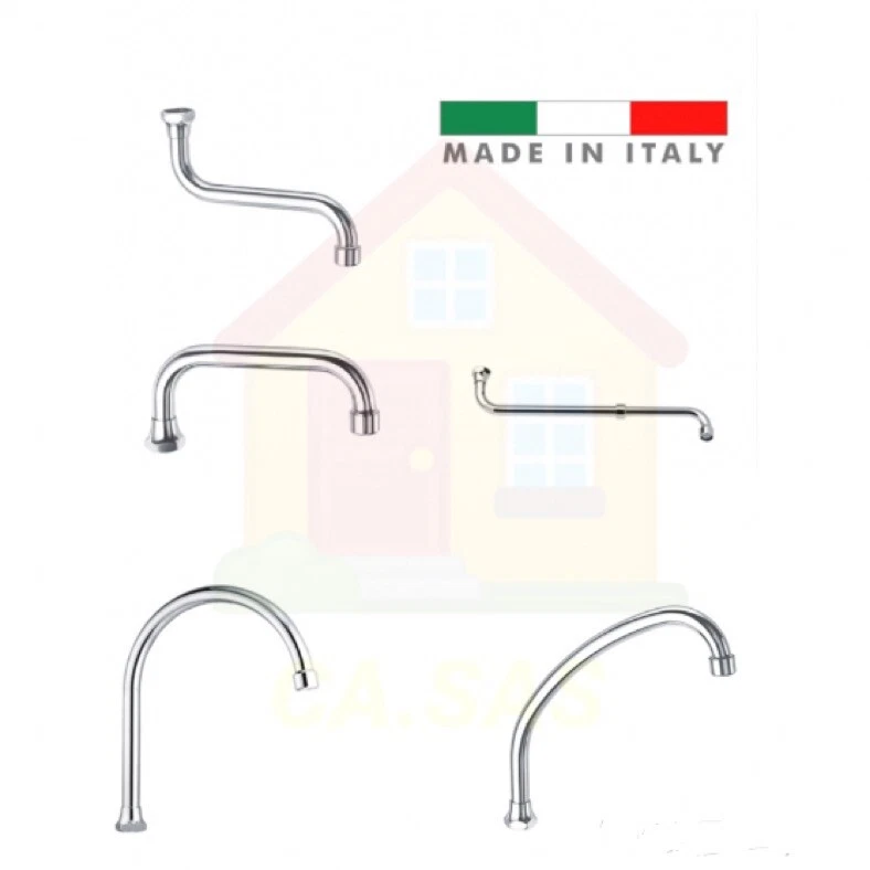 Ricambio Canna Bocca Rubinetto Lavello Cucina Universale a S a U a J a Ponte