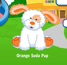 Webkinz Orange Soda Pup Virtual Adoption Code Only Messaged Webkinz Orange Dog