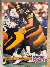 1992 Pro Set Neil O'Donnell #304 Steelers