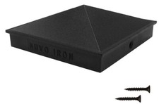 NUVO IRON 3.5X3.5(NOMINAL 4X4) PYRAMID ALUMIN...
