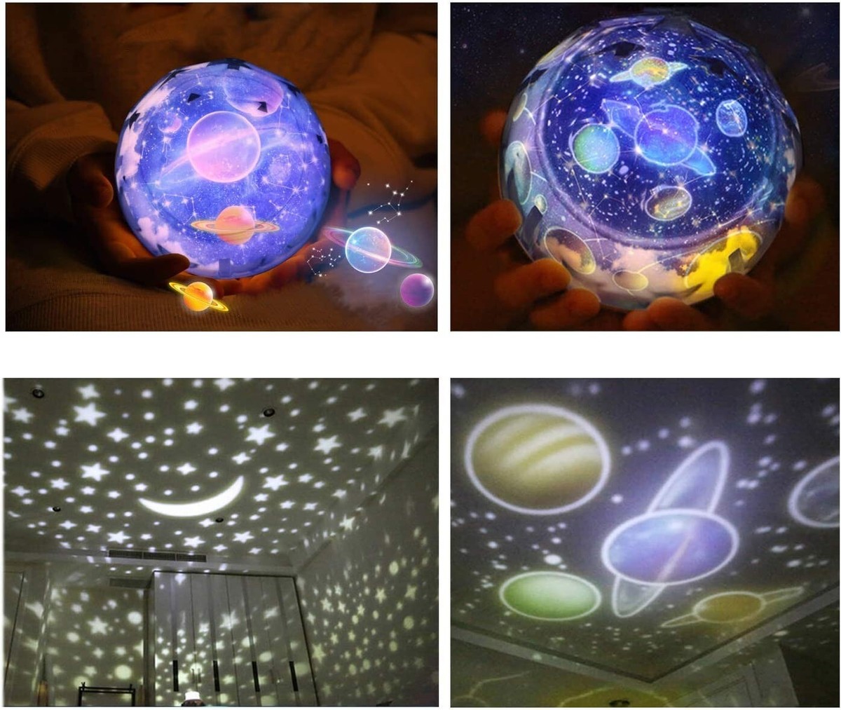 Trousselier Savannah - Luz Nocturna Musical Y Luminosa Para Bebés - Linterna ReVOLUTION 2.0 - Luz Nocturna Recargable Por USB - Proyector De Cielo Estrellado - Detector De Llanto