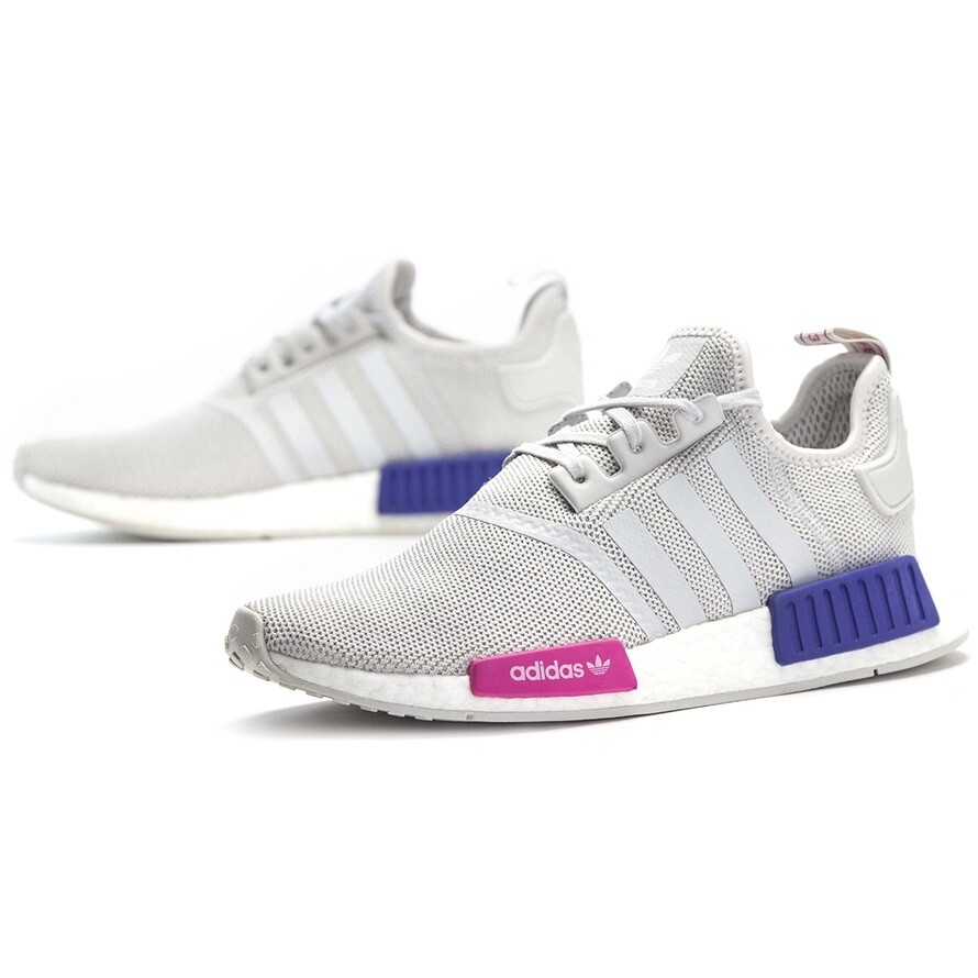 Adidas NMD_R1 J EE6674 Kids Grey One/Shock Pink Running Sneakers Shoes Size 4 Adidas NMD_R1 J EE6674 Kids Grey One/Shock Pink Running Sneakers Shoes Size 4