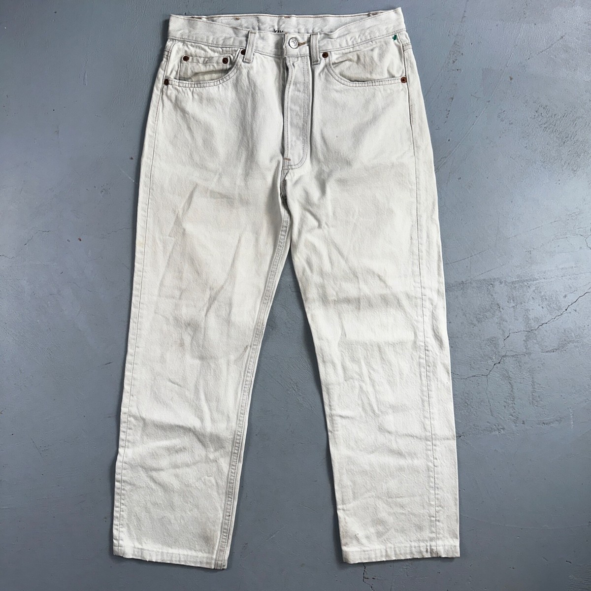 1995 90s USA Levi’s 501 white denim W33 Coated 501® '90s Women's Jeans - White | Levi's® US