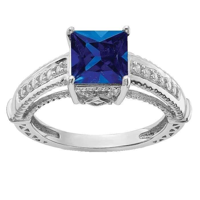 Sapphire Stone Fashion Rings