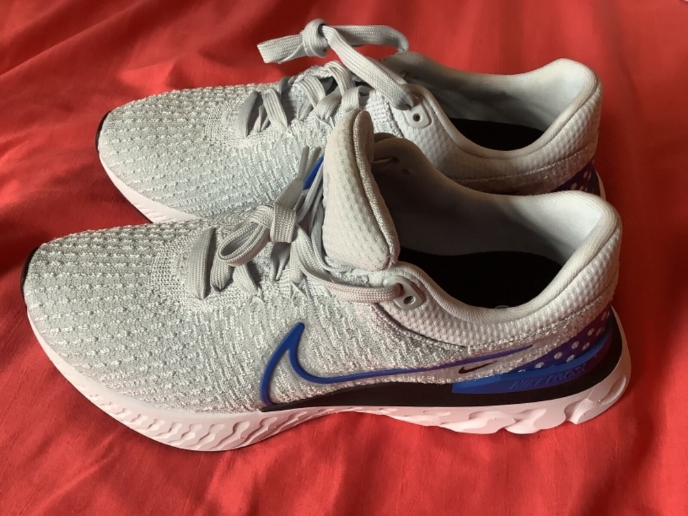 Nike React Infinity Blue Mens Running Shoes Size 8.5 New NWT