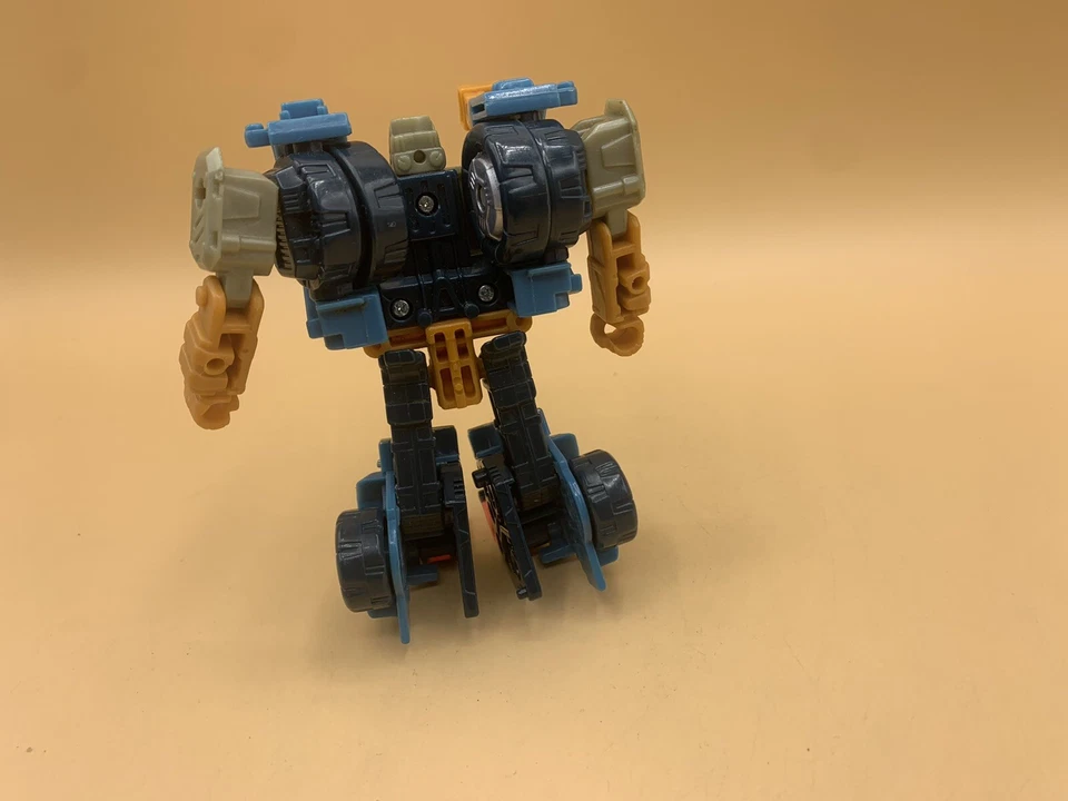 Transformers Energon Strongarm Powerlinx Hasbro 2003 Blue Basic Figure Only - Image 3 of 4