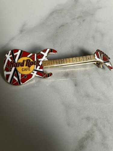 Hard Rock Cafe Los Angeles Eddie Van Halen Kramer Guitar Pin BEZ NAZWY Banan Top - Zdjęcie 1 z 8