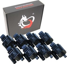 8 Pcs Set Of Dragon Fire Performance Ignition Coil Packs For Gm Ls12 4.8l-7.0l