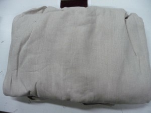 Pottery Barn Riley Headboard Slipcover Natural Linen Queen Ebay