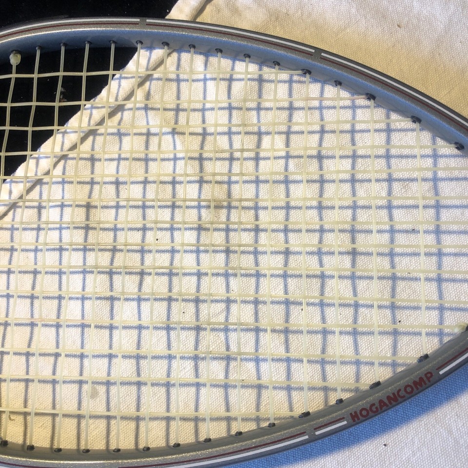 Vintage Marty Hogan Signiture Comp Graphite Racquetball Racquet Cowhide