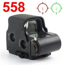 558 Tactical Red/Green Dot Reticle Holographic Sight Scope for Any 20mm Rail