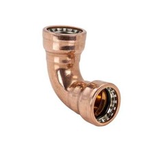 15mm 22mm Copper Push-Fit Plumbing Fittings - Couplings - Elbows - Tees - Stops