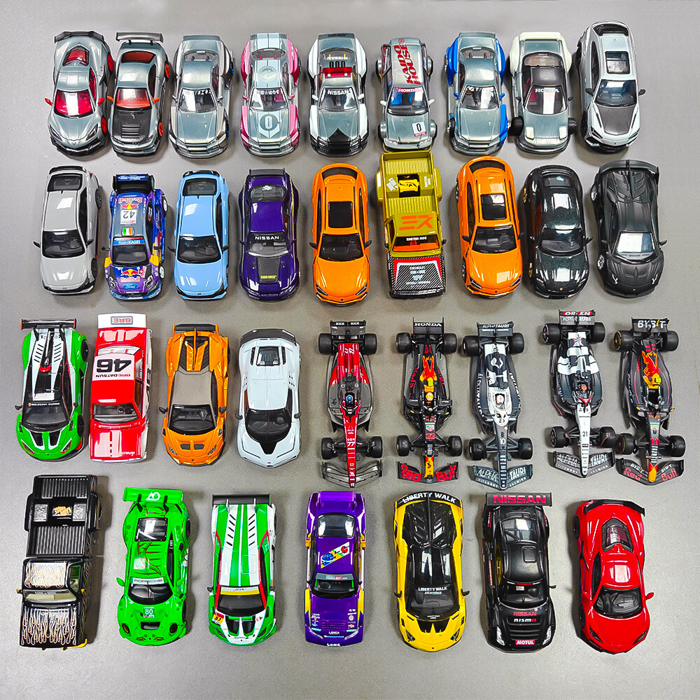 【未開封品】MINI GTxKAIDO★HOUSEまとめ売り18台セット Random Mini GT x Kaido House POP Diecast Model Nissan GTR