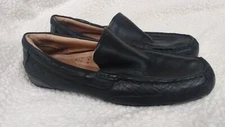 SPERRY TOP-SIDER Black NAVIGATOR Leather Venetian Loafer 0777412 DRIVER Men 9 M