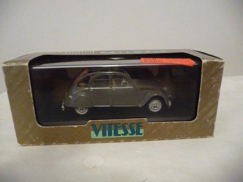 Vitesse 1/43 Scale L096 C Citroen 2CV 'Belgium' 1956 Open Roof - Boxed - Picture 6 of 7
