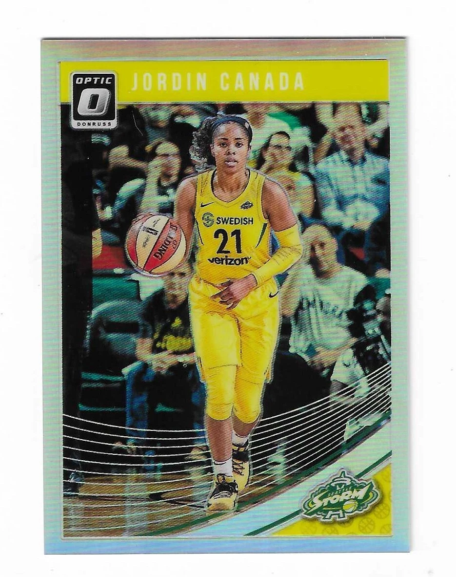 2019 Donruss Optic WNBA Prizm Holo Jordin Canada Parallel Card #4