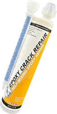 Epoxy Crack Repair - Injectable Crack Filler for Concrete, Foundational Cracks